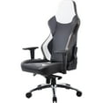 thumbnail image 3 of BATTERY TECHNOLOGY INC. GC-008WHT ELITE GAMING CHAIR WHITE/BLACK PREMIUM PU LEATHER GC-008R1, 3 of 3