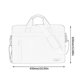 thumbnail image 3 of Bolso de mano para portátil, para hombre y mujer, de nailon, repelente al agua, de gran capacidad, 3 of 3