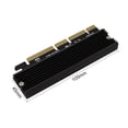 thumbnail image 3 of NVMe M2 Adapter M.2 M Key 2230 2242 2260 2280 SSD to PCI-e 3.0 Converter Card Support PCIE X4 X8 X16 Without radiator, 3 of 5