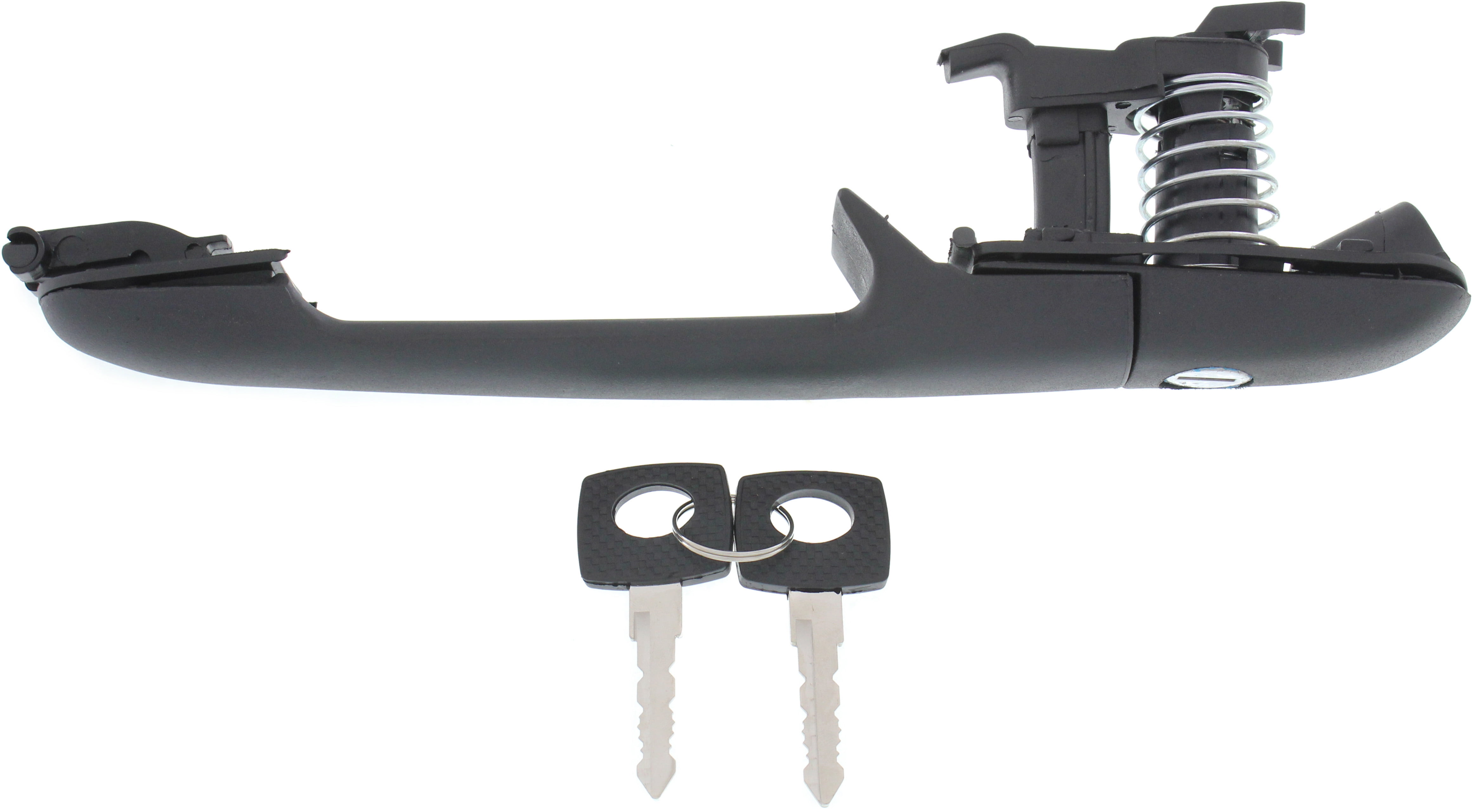 Replacement REPD494707 Exterior Door Handle Compatible with 2003-2006 Dodge Sprinter 2500 3500 Rear, Left Driver or Right Passenger Textured Black