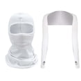 thumbnail image 1 of Cycling Face Mask Set for Women Men, Silk Sunscreen Shoulder Sleeve Two Piece Combination for Outdoor Sports, 1 of 9