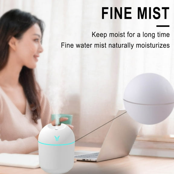 Oggfader Humidifiers for Bedroom Humidifier 250ml Small Humidifier For Plants Humidifier With Colorful Cup Humidifier For Bedroom Office