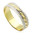 thumbnail image 2 of 14K Two Tone Gold 5mm  Wedding Band (Size 6 to 12), 12, 2 of 3