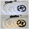 thumbnail image 4 of Tira de luces LED blancas para retroiluminación de TV, cinta de diodos, RGB 2835, CC de 5V, para decoración de PC y habitación del hogar, 4 of 4