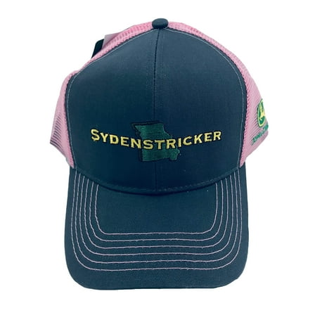 John Deere"Sydenstricker" Gray and Pink Hat/Cap - LP70150