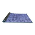 thumbnail image 2 of Ahgly Company Indoor Rectangle Abstract Blue Modern Area Rugs, 5' x 8', 2 of 4