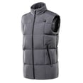 thumbnail image 2 of Chaleco calefactor inteligente de invierno, grueso, cálido, para exteriores, para ocio, color sólido, calefacción de 9 zonas, ropa calefactora eléctrica, 2 of 5
