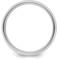 thumbnail image 2 of 14k White Gold 6.2mm Standard Weight Comfort Fit Brushed Satin with Polished Beveled Edge Wedding Band Size 9 - Ring Size 9.0, 2 of 7