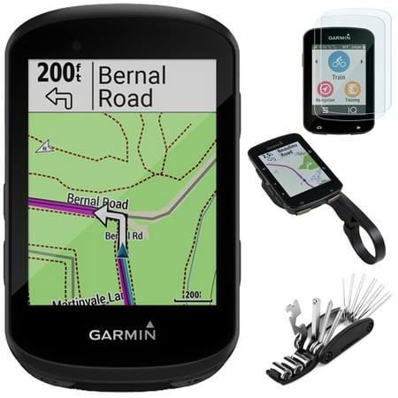Garmin Edge 530 GPS Cycling Computer and Bike Mount Bundle with Tempered Glass Screen Protector 2-Pack