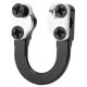 thumbnail image 4 of Archery D Loop Ring Archery Metal D Ring Arco Cadena de protección Hebilla Arco de liberación Hebilla Accesorios de Arco Compuesto(Negro) Unbranded 2715200071112, 4 of 7