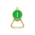 thumbnail image 1 of Chestry Elements Period Table Halogens Element Iodine I Beer Bottle Cap Opener Stainless Steel Key Chain, 1 of 3
