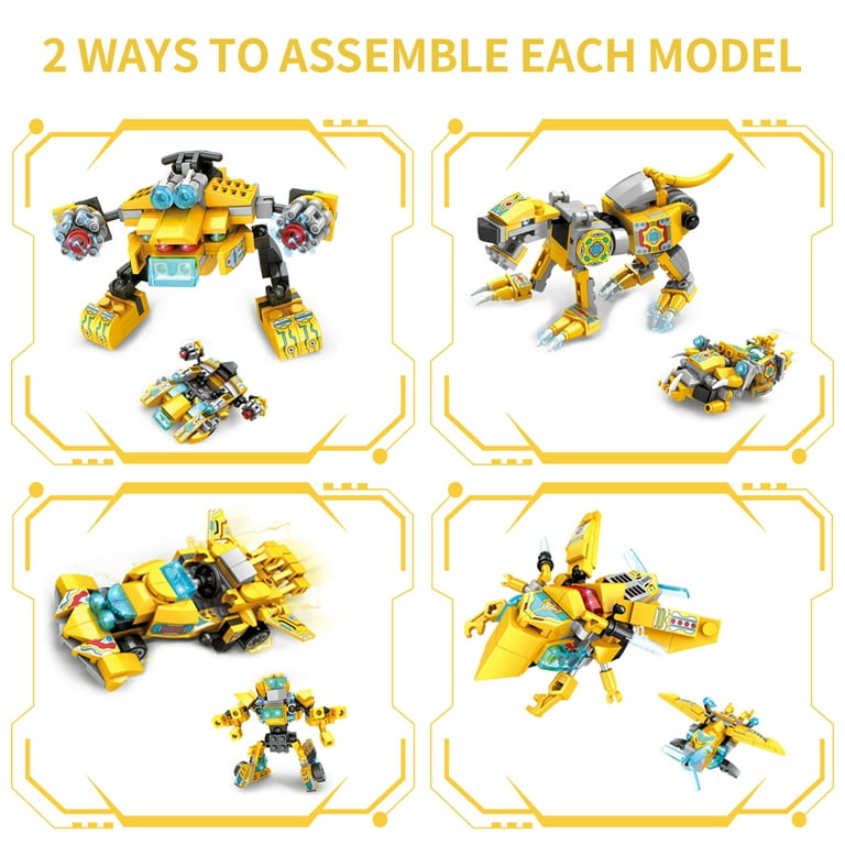Loovio loovio stem robot building toys for 6-8-12 year old boys girls, stem  projects birthday gifts idea for kids 8 9 10 11 12 year