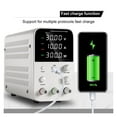 thumbnail image 2 of 30V 10A Programmable DC Power Supply Adjustable Digital Display Mini Lab Power Conditioner 60V 5A 120V3A For Cell Phone Repair ,Easy to Use, 2 of 7