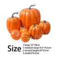 thumbnail image 5 of 7Pcs Artificial Pumpkin Ornament DIY Home Decor for Fireplace Kitchen, 5 of 8