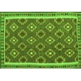 thumbnail image 1 of Ahgly Company Indoor Rectangle Oriental Green Traditional Area Rugs, 4' x 6', 1 of 1
