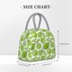thumbnail image 2 of Disketp Green Various Lemons Bolsa Térmica para Almuerzo, Lonchera con Abertura Amplia y Gran Capacidad, Organizador Reutilizable para Mujeres, Hombres y Adultos, 2 of 6