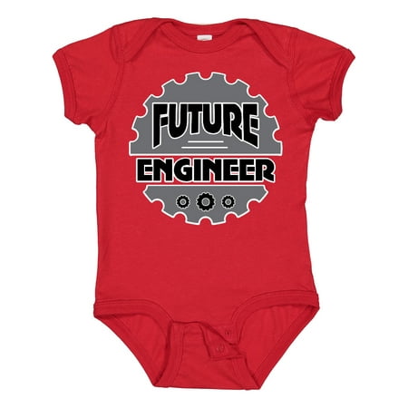 

Inktastic Future Engineer Boys Girls Engineering Gift Baby Boy or Baby Girl Bodysuit