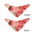 thumbnail image 3 of Honeii Refreshing Watermelon Slices Print Pet Scarf Dog Bandanas for Dogs Triangle Dog Scarfs,Bandana Pet Cute Scarf Bibs for Small Medium Dogs and Cat-Large, 3 of 5