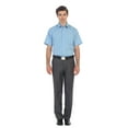 thumbnail image 3 of Gioberti Men's Short Sleeve Solid Dress Shirt, 3 of 5