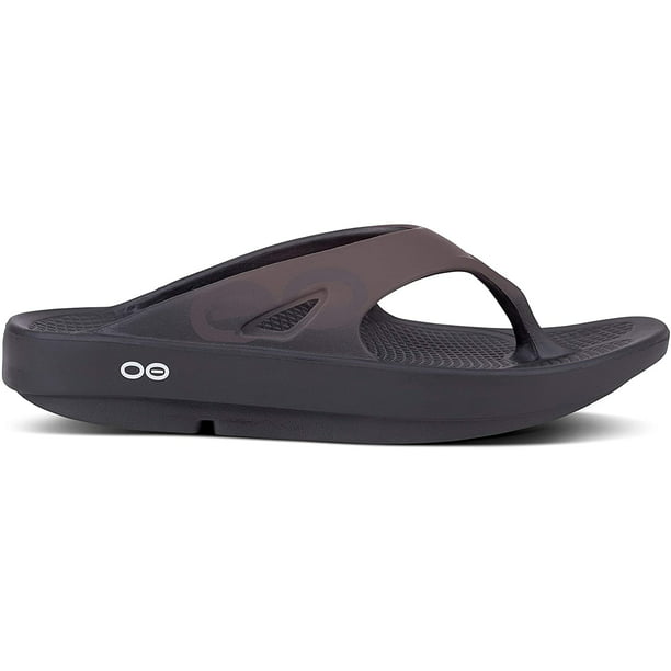 OOFOS - OOFOS Unisex Ooriginal Sport Thong Flip Flop Sandal - Brown - M7/W9 - Walmart.com