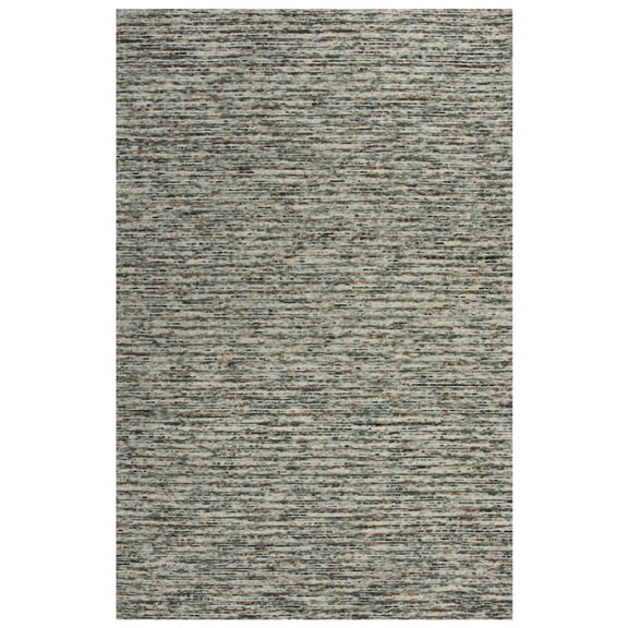 Rizzy Rugs Berkshire Area Rug BKS104 Beige Digital Lines 7' 6" x 9' 6" Rectangle