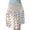 A-Beige807, variant on Wxolcjlv Womens Polka Dot Midi Skirt Smocked Elastic Waist Ruffled A‑Line Cut Casual Skirts