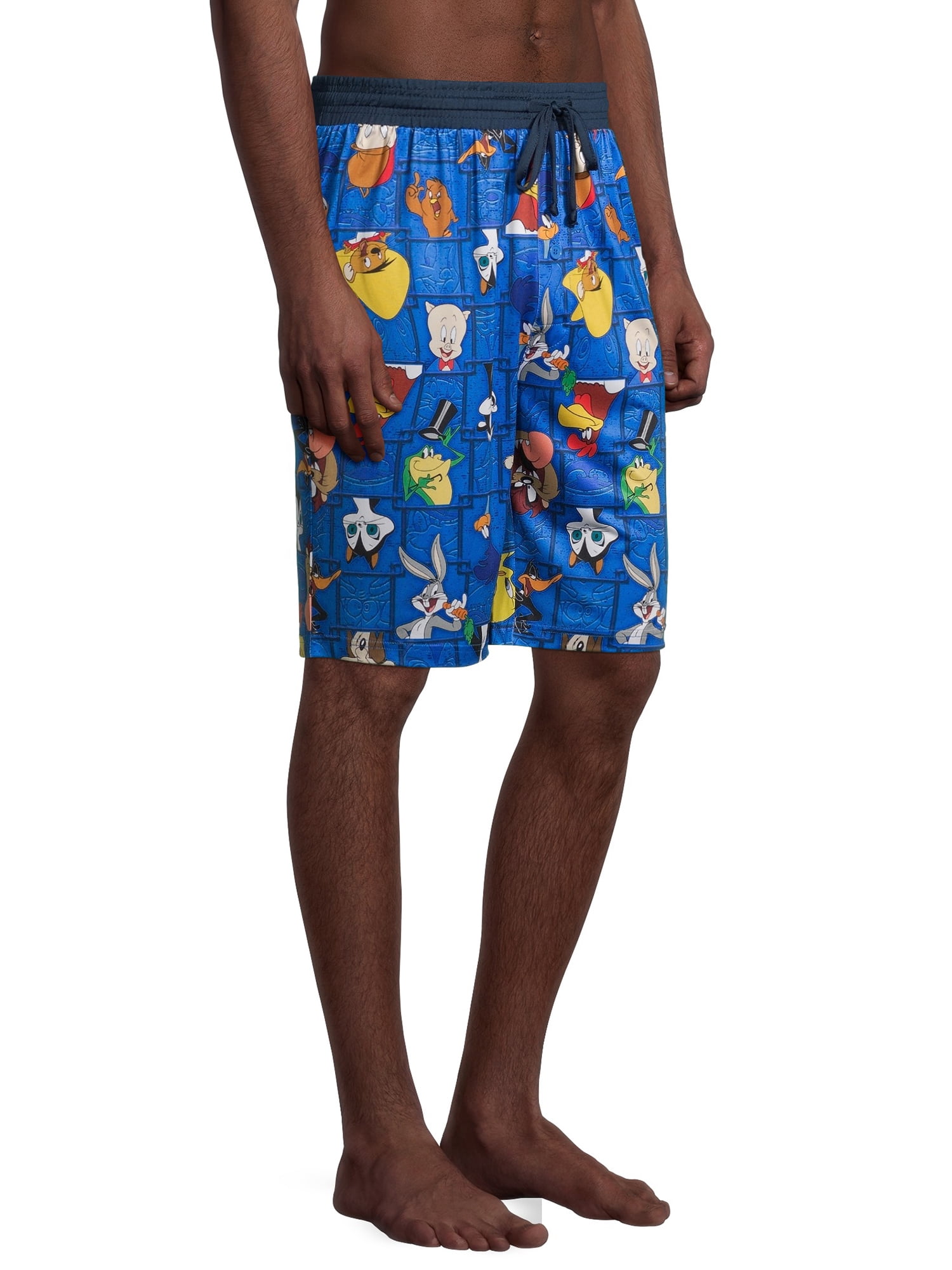 Looney Tunes Classic Fit Mid Rise Cutoff Short (Men's), 1 Count, 1 Pack