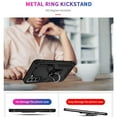 thumbnail image 2 of Allytech Rugged Case for Samsung Galaxy S23 Plus, Military Grade Protection Shockproof Cover with Metal Rotatable Ring Stand, Magnetic Car Mount Holder Case for Samsung Galaxy S23 Plus - Black, 2 of 7