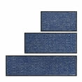 thumbnail image 2 of Black Metal Boot Tray with Blue & Ivory Coir Insert, 2 of 12