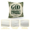 thumbnail image 4 of COMIO Bible Verse Christian Pillow Covers,Christian Gifts,Christian Gifts for Women Faith,Prayer Room Decor,Christian Home Room Decor Pillow Cases, 4 of 5