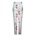 thumbnail image 5 of Njagoc3 Womens Christmas Print Skinny Stretch Casual Leggings - High Waist Long Pants for Holiday Wear, 5 of 5