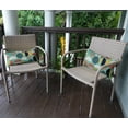thumbnail image 4 of VargottamIndoor/OutdoorPolyester FabricLumbarPillowCover,All-Weather Waterproof Rectangular Cushion Case for Patio Furniture,12" x 24"Set of 2 -Geometric-31, 4 of 6