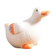 thumbnail image 4 of Maceta con flores, maceta, centro de mesa, estatua, manualidades, adorable, única, interesante Pato, 4 of 9