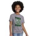 thumbnail image 4 of PACMAN Saint Paddys Pinch Proof Crewneck T Shirts Boy Girl Teen Brisco Brands XS, 4 of 5