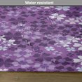 thumbnail image 6 of Ambesonne Spring Place Mats Set of 4, Spring Romantic Meadow, Standard Size, Purple White, 6 of 6