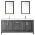 thumbnail image 6 of Wyndham Collection Wcv252580d-Vca-M24 Daria 80" Free Standing Double Basin Vanity Set -, 6 of 7