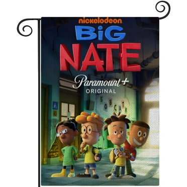 Nate Big Adventure Garden Flags Set of Double Sided 12 x 18 Inch Yard Flags, Small Garden Flags for Outside, Fall Winter Halloween Christmas Outdoor Flags, Holiday Garden Flags for All Seasons
