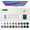 Off-white, variant on Leather Office Desk Pad Protector, Non-Slip PU Leather Desk Blotter, Waterproof Laptop Writing Mouse Pad for Office and Home, Black, 31.5" x 15.7"