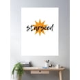 thumbnail image 2 of Starseed With Yellow Star Poster Wall Art, Modern Wall Decor For Living Room Bedroom, 12x18 UNFRAMED, 2 of 3