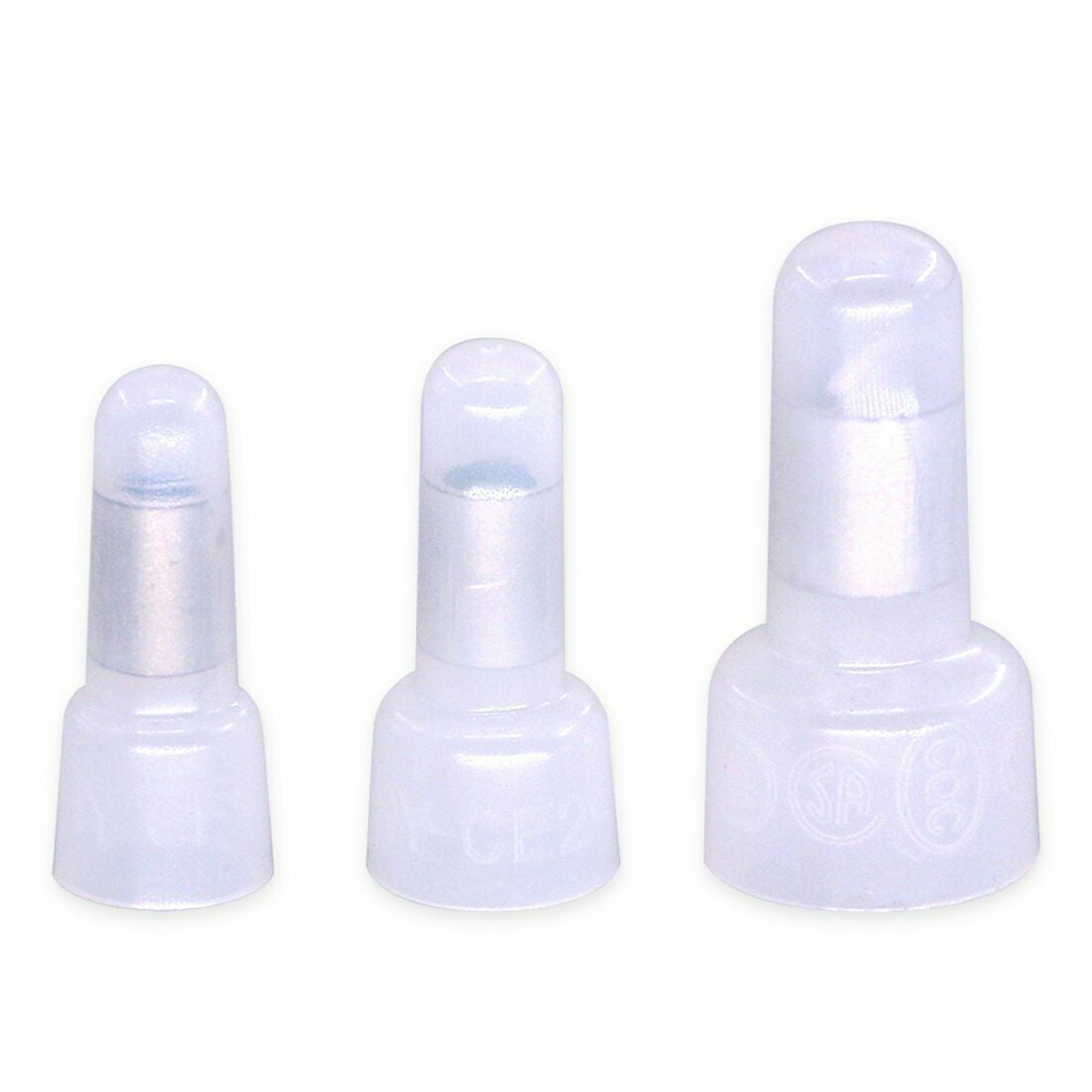 250pcs 2216/1614/1210 Gauge Closed End Crimp Terminals Connectors