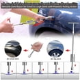 thumbnail image 3 of Paintless Dent Repair Kits, Car Dent Removal Tools Dent Puller Kit for Dent Repair with Dent Lifter, Bridge Puller, Rubber Hammer, T-Bar, Suction Cup, Dent Puller for Auto Body Dents, 3 of 8