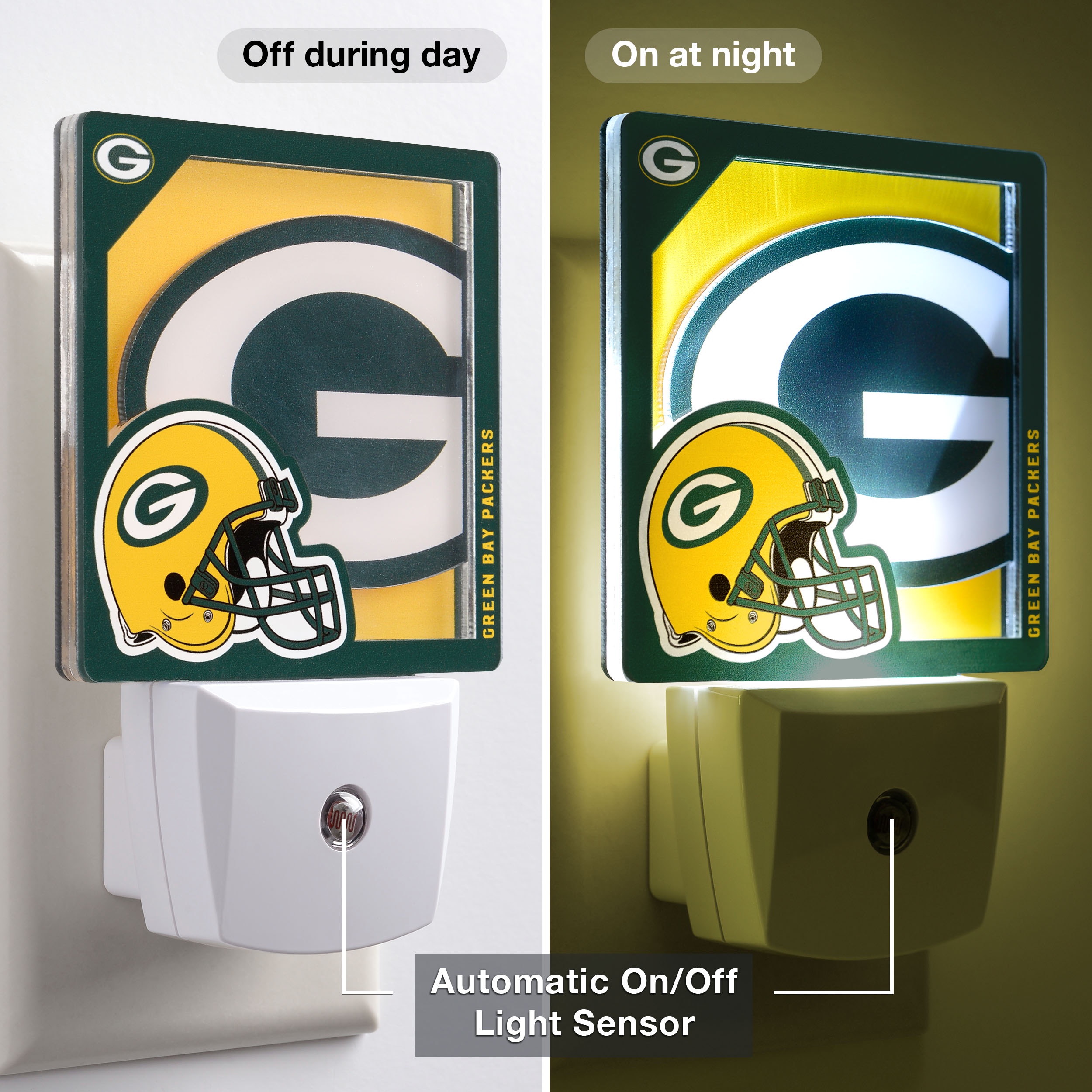 Green Bay Packers Logo Series Nite Light