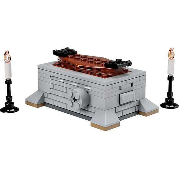 Brick Loot Dracula’s Crypt Building Kit – Gothic Tomb Scene Compatible with LEGO – Interlocking Brick Playset for Kids & Collectors