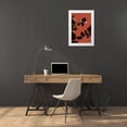 thumbnail image 3 of 1x Studio III 11x14 White Modern Wood Framed Museum Art Print Titled - Eucalyptus Gold Rust 02, 3 of 4