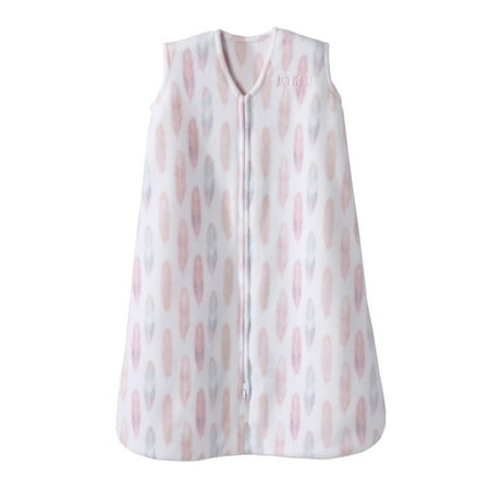 HALO Safe Dreams Medium Pink Feather Wearable Blanket