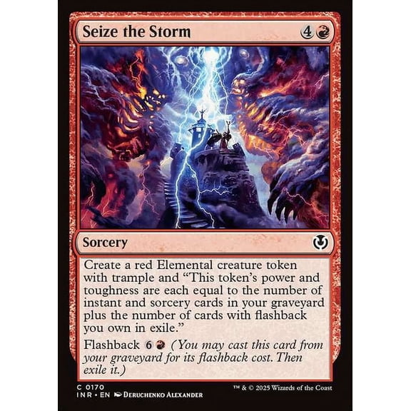 MtG Innistrad Remastered Common Seize the Storm #170