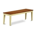 thumbnail image 3 of East West Furniture Nicoli 6-piece Wood Dinette Set in Buttermilk/Cherry, 3 of 6