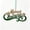D, variant on Clearance! Christmas Ornaments Dark Green Frosted Gradient Decorations, Xmas Tree Hanging Pendants, Seasonal Indoor Outdoor Decor for Christmas Tree Mantel Wall