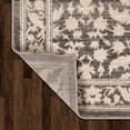 thumbnail image 3 of My Texas House Estelle 2' x 5'6" Grey White Floral Indoor Area Rug, 3 of 6