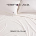 thumbnail image 4 of Sheet Set Tommy Hilfiger Cotton Washed Percale Ivory Queen, 4 of 8